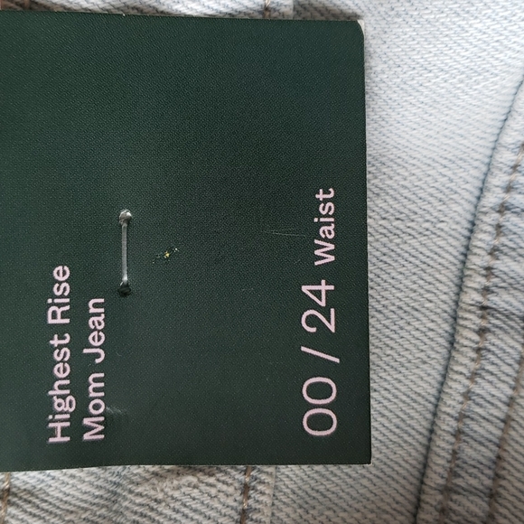 NWT wild fable highest rise mom jean size 00 - Picture 8 of 8